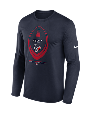 Houston Texans Legend Icon Men's Nike Dri-FIT NFL Long-Sleeve T